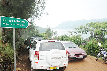The recently inaugurated Congo - Nile Trail in the Western Province has become a major tourist attraction. The New Times / File.