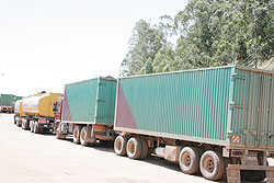 Police has reported reduced accidents after obliging freight trucks to cool off and check mechanical condition before entering Kigali City. The New Times / File