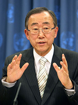 Ban Ki moon.