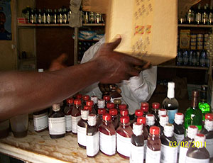 Traditional herbs seized by RBS after a crackdown in Musanze. The New Times / File.