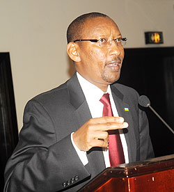 Finance minister John  Rwangombwa. The New Times / File.