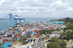 Mombasa Container Terminal which is soon to be decongested. Net photo