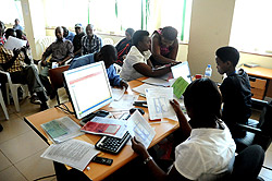 People register their businesses at RDB. The NewTimes/ File.