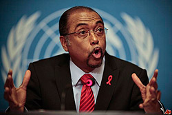 UNAIDS Executive Director Michel Sidibe