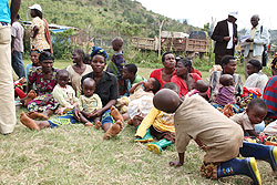 A cross section of refugees in a transit camp: members of the National Refugee Council were trained on determining refugee status for asylum seekers. The New Times /File