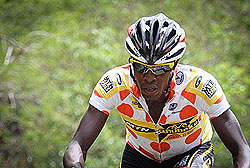 Adrien Niyonshuti has been an inspiration for Janvier Hadi. The New Times / File