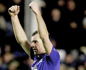 Darron Gibson did his former employers a favour and was regaled at his old stamping ground.