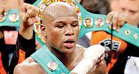 Floyd Mayweather will take on Cotto at the MGM Grand in May. Net photo.