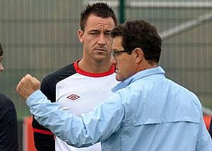Capello told the FA he wanted Terry to keep the armband. Net photo.