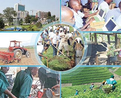 An estimated one million Rwandans have beaten the poverty trap over the last five years, thanks to various participatory, homegrown initiatives. The New Times/Courtesy. 