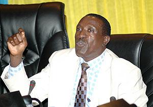 Senate President Jean Damascene Ntawukuliryayoa