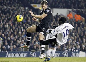 Emmanuel Adebayor added to his four assists with his first goal of the day. Net photo