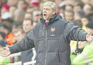 Arsene Wenger has promised to attack at the San Siro. Net photo