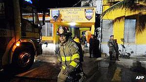 Firefighters were confronted by hellish scenes, a spokesman said. Net photo.