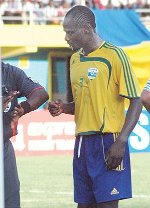 Despite not featuring for the wasps since 2006, Katauti remains one of the most capped Amavubi players with 51 appearances. The New Times/File.