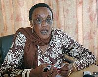 Transparency Rwanda chairperson Immaculee Marie Ingabire. The Sunday Times / John Mbanda.