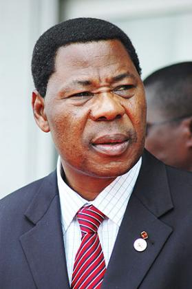 AU Chairman Boni Yayi