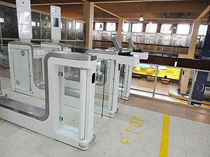 The state of the art security gate at Kigali International Airport. The new equipment is currently on test runs. The New Times / Courtesy