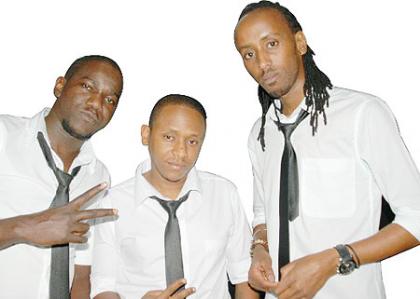 K-Club DJs, (L-R) Crystar, Brek and Focus.
