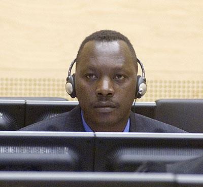 Thomas Lubanga  at the ICC. Net photo.
