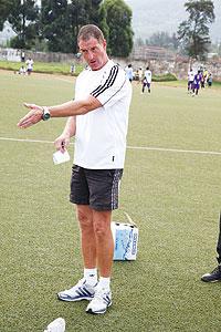 APR coach Ernie Brandts is backing his guns to knock out Tusker FC. The New Times/File.