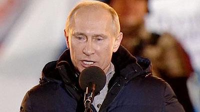 Vladimir Putin is on course for yet another term as President. Net photo.