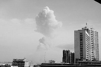 At least 200 people killed in explosions in the Republic of Congo capital of Brazzaville. Net Photo.