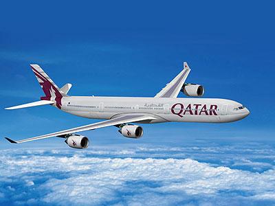 Qatar Airbus has the capacity to carry 144 passengers. Net photo.