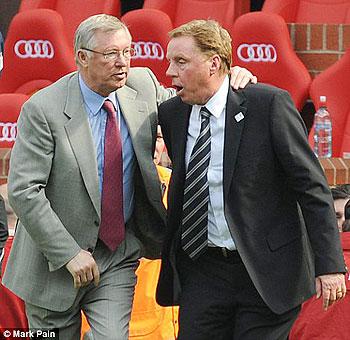 Ringing endorsement; Ferguson says itu2019s inevitable Redknapp will get England job. Net photo.