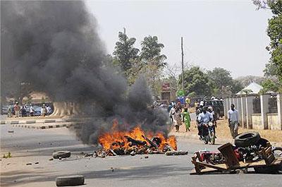 Bomb blasts are becoming a weekly occurence in some states in central and northern Nigeria. Net photo.