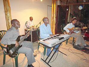 The band hits the right notes at the Mille Collines Hotel.