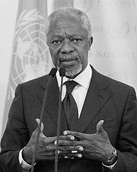 Kofi Annan, the UN