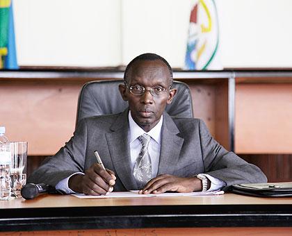 Chief Justice Prof Sam Rugege.