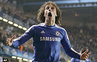 Crowd favourite; Luiz has become a hit with the Chelsea fans since his big-money move