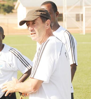 Richard Tardy is hoping to be as as successful with the U-20 team as he was with  the U-17s. The New Times/File.