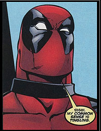 Common sense is so rare just like superheroes. Net photo