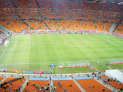 South Africau2019s Soccer city stadium might be one of the hosts of the 2013 Nations cup. Net photo.