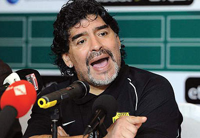 Diego Maradona.