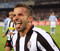 IN FINE FORM; Alessandro Del Piero. Net photo.