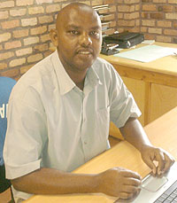 Albert Kayiranga has neither denied nor admitted he wants to lead the federation permanently. The New Times/Courtesy.