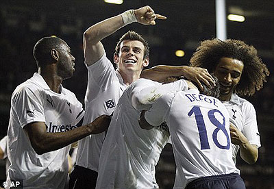 Spursu2019 Gareth Bale is expected to face Norwich City on Monday. Net photo.