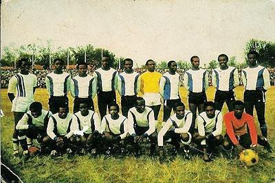 Rayon Sports team of 1978. Some of the players, whom Sunday Sport couldn't identify in this photo were killed during the 1994 genocide against the Tutsi. The  Sunday Sports / Courtsey.