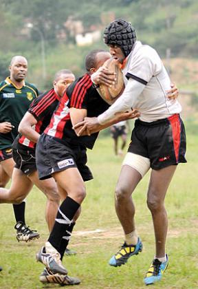 Rwandan rugby has been developing at a very fast rate in recent years, something that has helped their cause to become a fully recognised IRB member. The New Times/T. Kisambira.