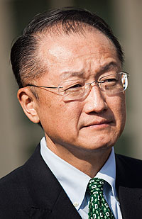 Jim Yong Kim new World Bank chief