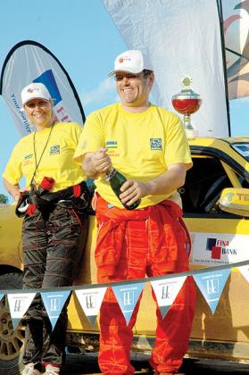 Davite eyes a good finish in the Sasol rally which flags off today in South Africa. The New Times/File.