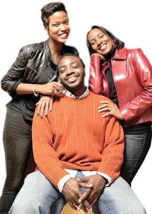 (L-R) Actress Cassandra Freeman, filmmaker Alrick Brown, and actress Cleophas Kabasita pose for a portrait during the 2011 Sundance Film Festival at The Samsung Galaxy Tab Lift in Park City, Utah.