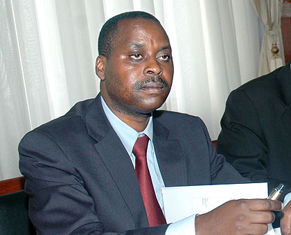 Ernest Rwamucyo. The New Times / File.