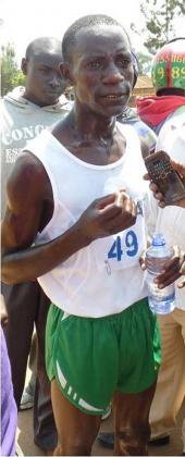 Kajuga remains hopeful on qualifying for the London Olympics Games.  The New Times / File.