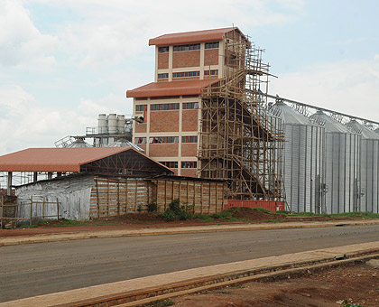 MINAGRIu2019s silos and treatment plant already established at the Free Economic Zone. Construction of more infrastructural development facilities is on going. The New Times  /File.