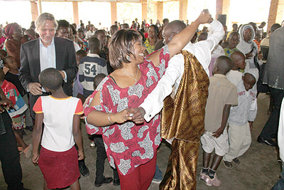 It was a great memory as guests danced and interacted with the children.